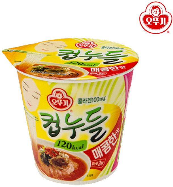 오뚜기 컵누들 매콤한맛 37.8g, 2개