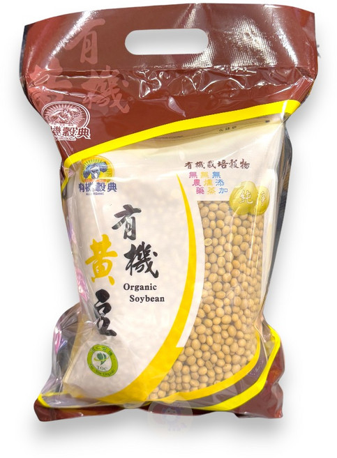 有機穀典 有機黃豆 1000公克 X 2入, 2kg, 1套