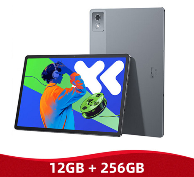 레노버 샤오신 패드 프로 2025 128GB 256GB ROM 12.7인치 MTK 디멘시티 8300 JBL 스피커 와이파이 6 태블릿 10200mAh 배터리, 04 Add Silicone Case, 01 CHINA, [01] 12GB 256GB Grey