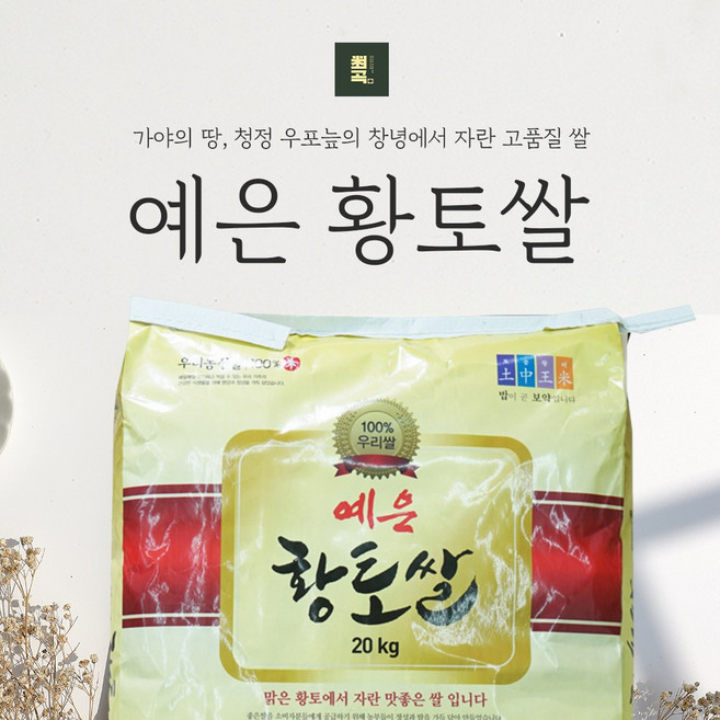 예은 황토쌀 20kg 햅쌀 2025년산, 1개