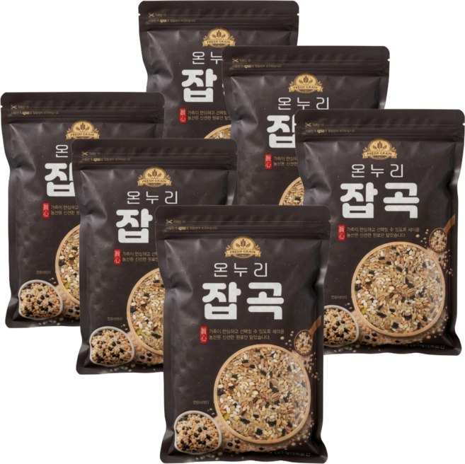 [온누리잡곡] 혼합잡곡 17곡 슈퍼곡물 혼합곡 병아이콩 귀리 잡곡쌀, 1개, 500g