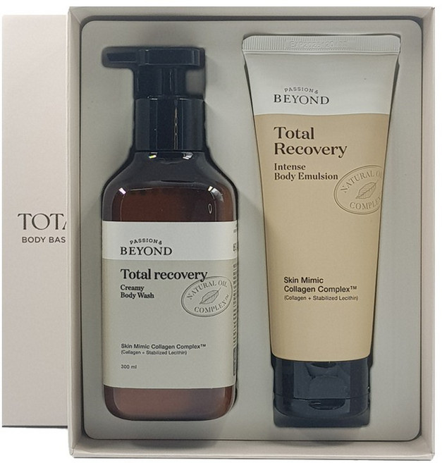 비욘드 토탈 리커버리 바디워시+에멀전 베이직세트, 1개, 300ml