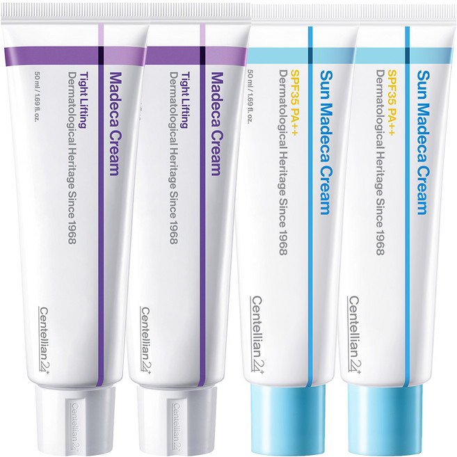 센텔리안24 마데카크림 올데이케어세트 (타이트 리프팅 50ml + 선 마데카 크림 50ml), 2세트