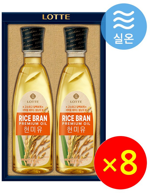 롯데웰푸드 현미유 1호 선물세트, 8개
