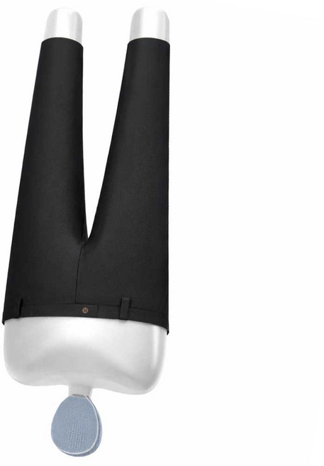 람작 이지원 열풍다리미 공기 에어 상 하의 다리미 (드라이기불포함상품), 화이트, 하의 전용 다림판