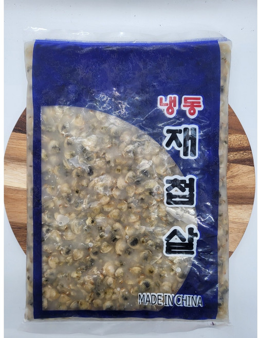 냉동 간편포장 재첩살 3팩, 3개