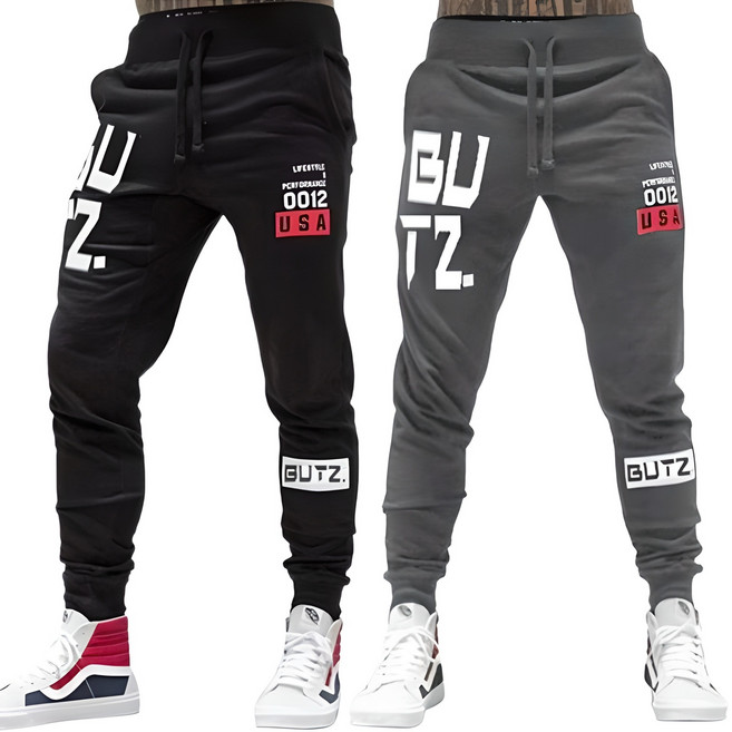 뉴욕 트레이닝조거팬츠 편한안감 밴딩 남자캐주얼바지