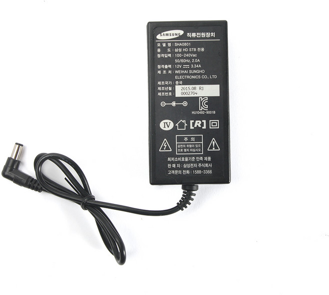 12V / 3.34A 아답터 (2구 분리형), 옵션 2.외경 5.5mm x 내경 2.5mm, 옵션 2.외경 5.5mm x 내경 2.5mm