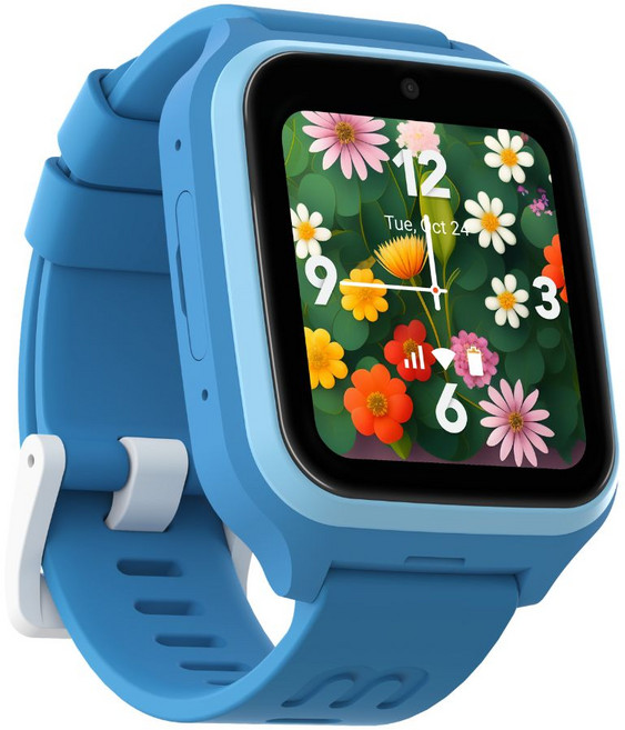 마이퍼스트 키즈워치폰 M1 초등학생 어린이 실시간위치추적 영상통화, GPS+Cellular, 50mm, 블루