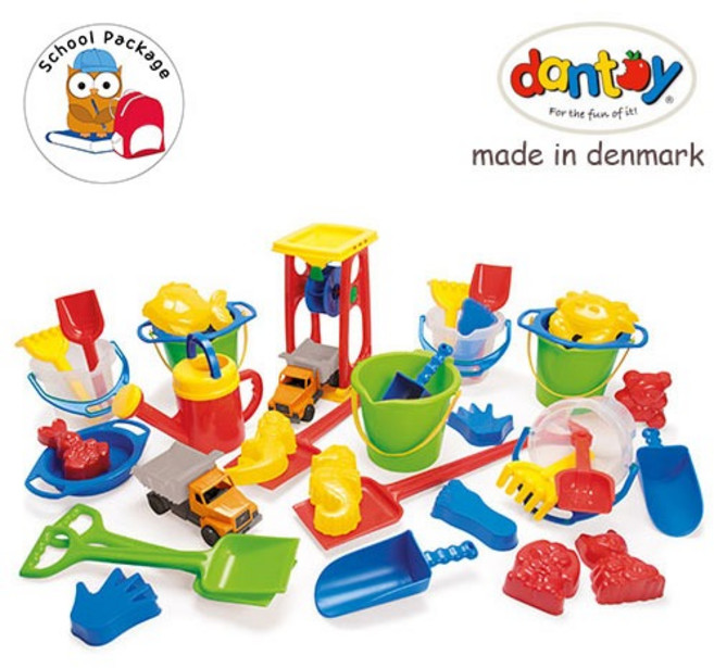 6959 댄토이 모래놀이 세트 38pcs, 1개