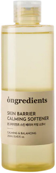 Ongedients 屏障鎮靜化妝水, 1件, 250ml