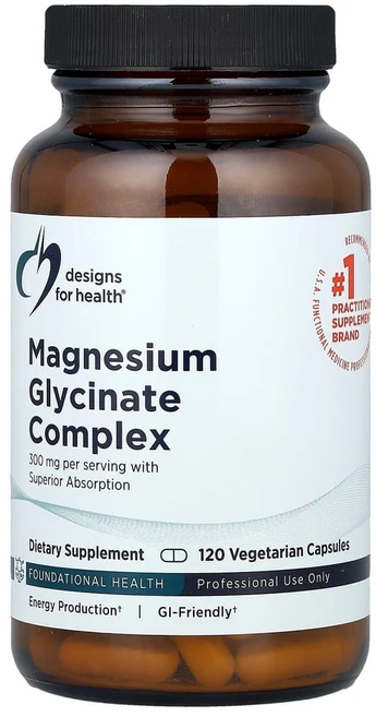 아이허브 글리신산 마그네슘 복합체 300mg 베지 캡슐 120정(캡슐당 150mg), 1개, 120정 - 쿠팡