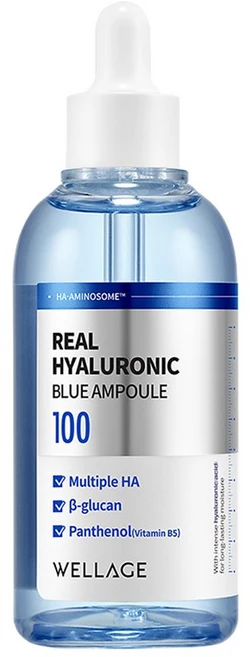 웰라쥬 리얼 히알루로닉 블루 앰플, 100ml, 1개 - 쿠팡