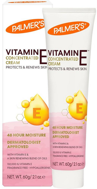 호주 팔머스 Palmer's Natural Vitamin E Cream 코코아 버터 내추럴 비타민E 바디크림, 60ml, 1개