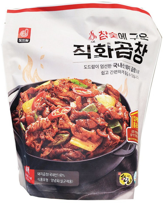 도드람 참숯에 구운 직화곱창 300g x 4입, 4개