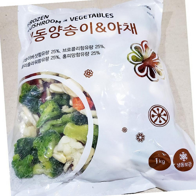 랜시푸드 양송이야채 4종 1kg 볶음 간편 요리 도시락, 10개