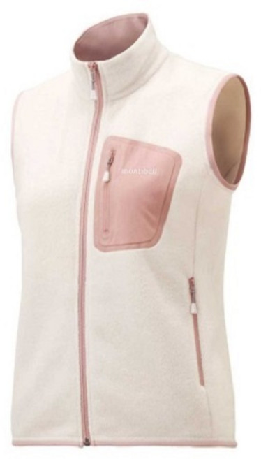 mont-bell 女 CP100 ZIP VEST 刷毛保暖背心