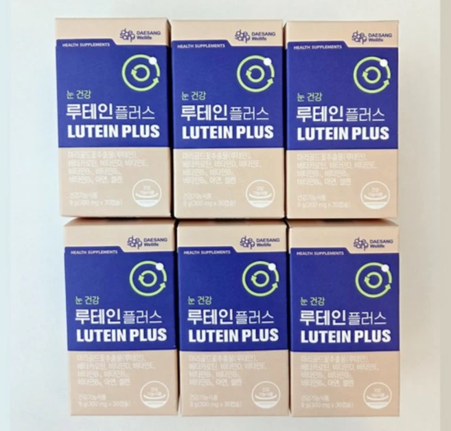 대상웰라이프 루테인 플러스 (30캡슐) x 3박스, 3개, 30정 - 쿠팡