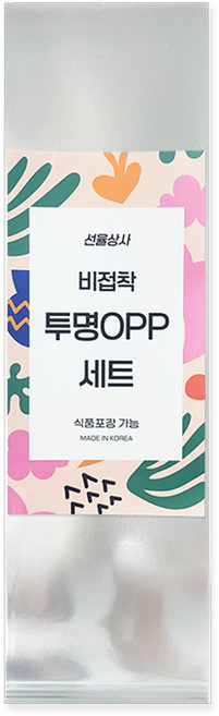 선율상사 비접착식 OPP 투명 봉투 방산시장 직 사각형 카드 슬리브, 100개
