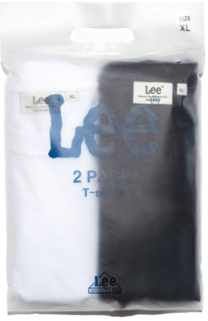 LEE 스몰 트위치 로고 2PACK 티셔츠 믹스 LE2602ST50MX 138840