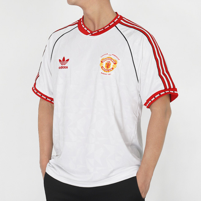 아디다스 맨체스터 유나이티드 1991 리메이크 어웨이 유니폼 레트로 저지
