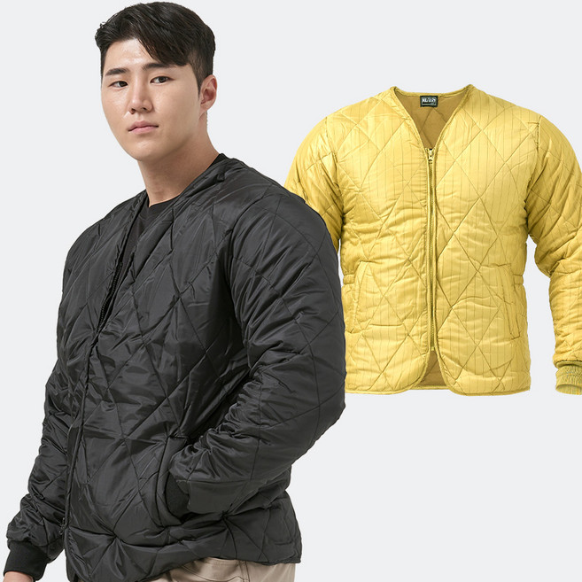 라이렉스 방한 깔깔이 - 군인 군용 군대 겨울 기모 경량패딩 상의 방상내피 점퍼 혹한기 훈련