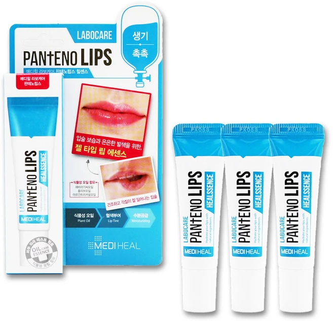 메디힐 라보케어 판테노 립스 힐밤 힐센스, 생기촉촉, 10ml, 3개 - 쿠팡
