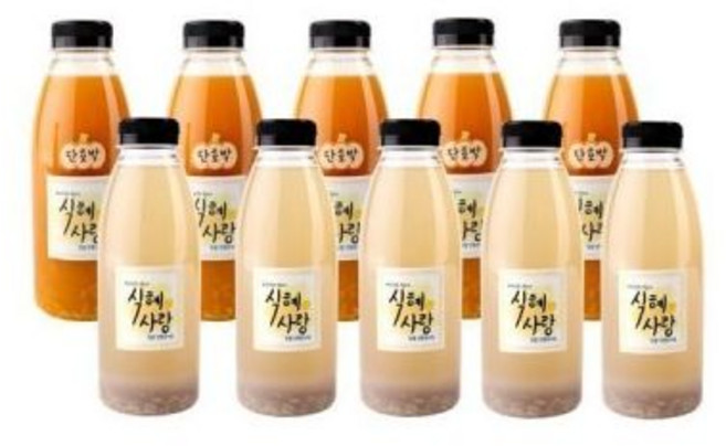 식혜사랑 전통식혜450ml x 5병 단호박식혜450ml