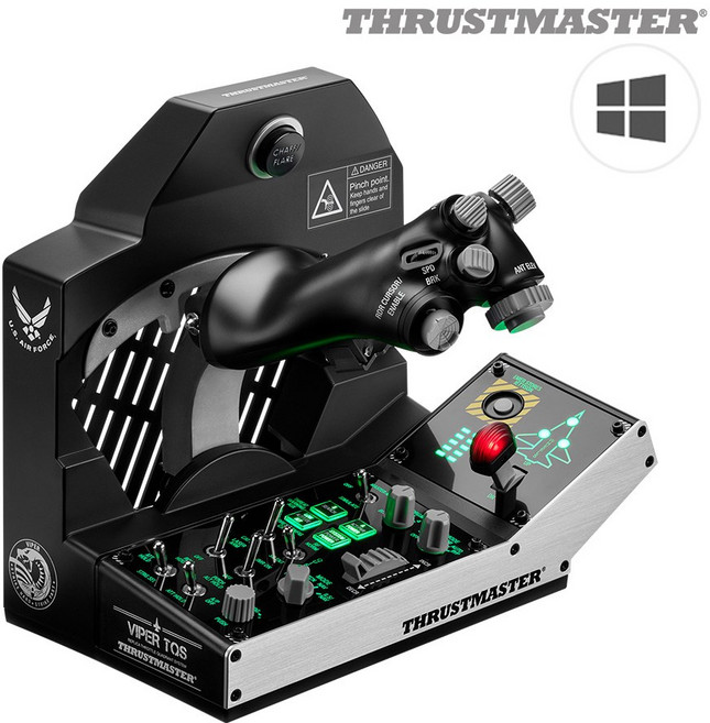 트러스트마스터 VIPER TQS MISSION PACK 조이스틱, 1개