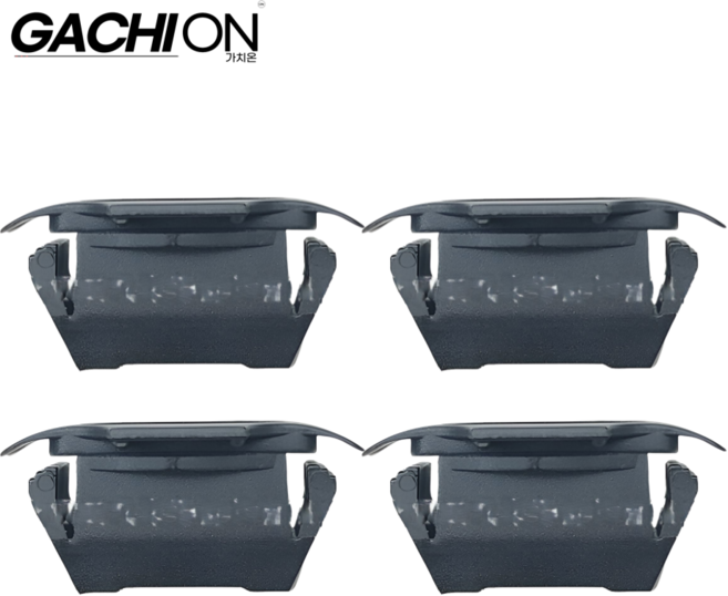 디스커버리 앞 범퍼 그릴 클립 레인지로버 스포츠 LR018173 L405 L494 자동차 부품 호환 가치온, 4개, 블랙