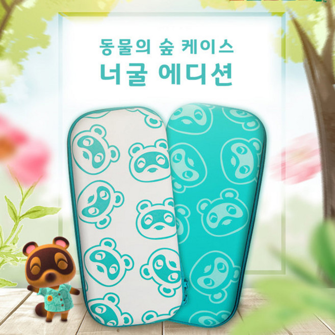 L.HOUSESTORE닌텐도 스위치 동물의숲 에디션 케이스 너굴, 스위치 너굴, 1개