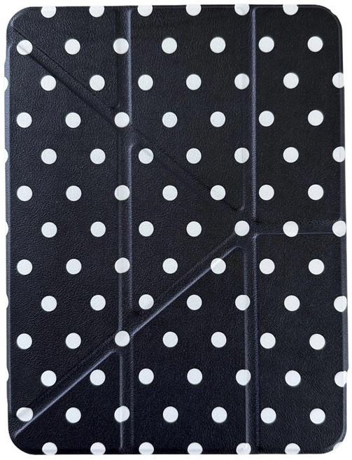 슈퍼리더 스마트 커버 Y형 아이패드 케이스 펜슬 수납 반투명 태블릿PC 보호케이스, 1개, 검은색과 흰색