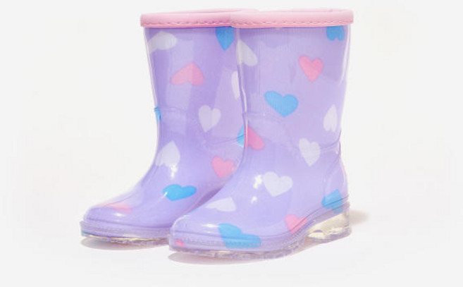 (ABC마트 충장NC6) 호킨스 키즈 레인부츠 하트 HK92019 HEART (150~210)