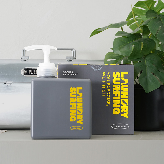 런드리서핑 초고농축 운동복 세제 (제주중문향) 스포츠세제 땀냄새 제거, 500ml, 1개