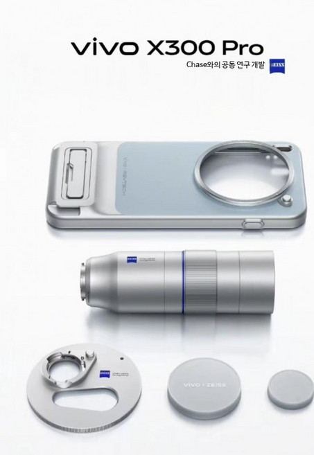 vivo X300pro X200Ultra 사진사 장초점 확대경 전문급 사진 세트 이미지 핸들, 1개, vivo X300pro 그레이 이미지 세트