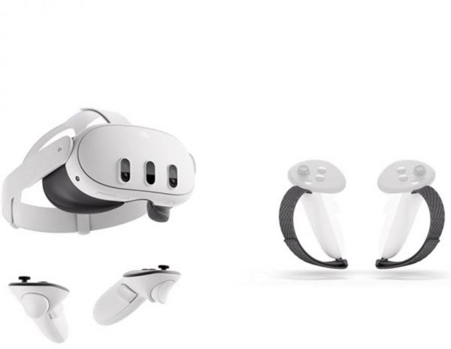 Meta Quest 3 512GB 세트 링크 케이블 포함, 3)フィットネスセット