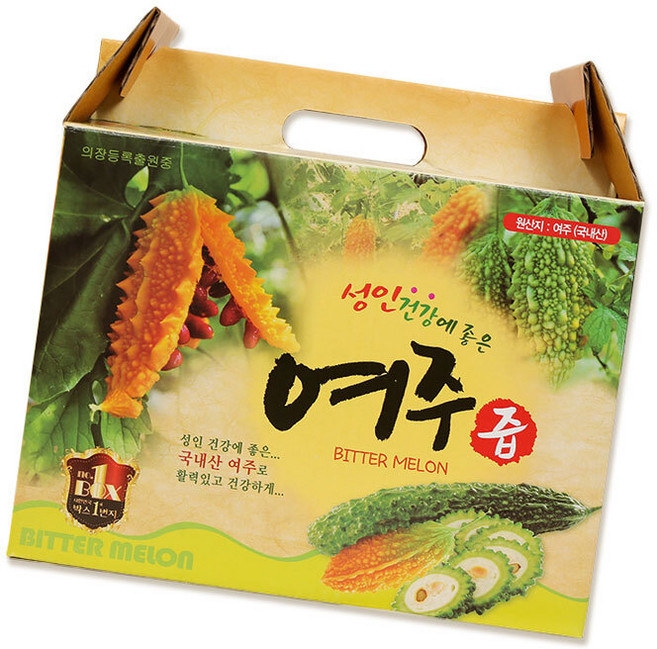 건강마음 국산 여주 쓴오이 엑기스 즙, 1개, 6L