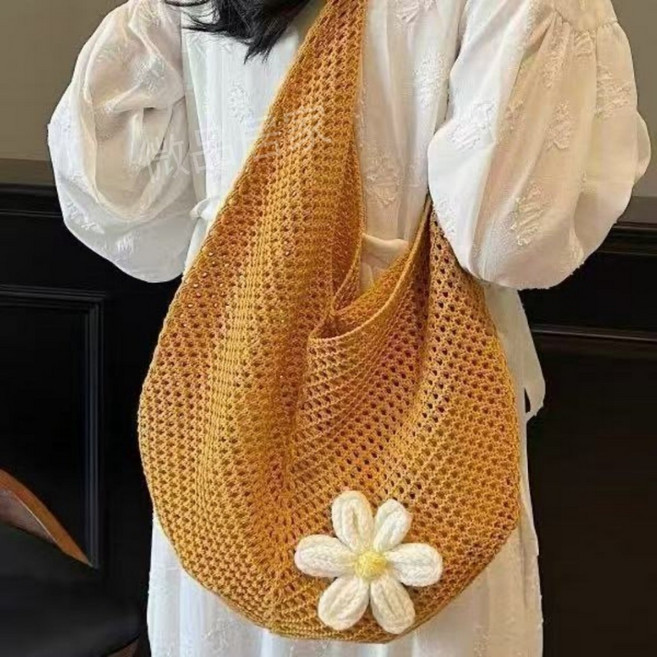 草編包 沙灘包 編織包 拉菲草單肩包 網紗袋 通勤包