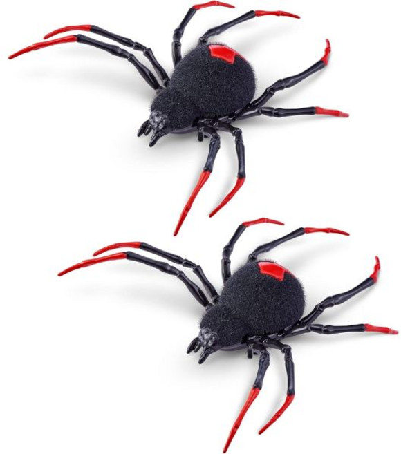 어린이날 선물 ROBO ALVE 소년 어린이 청소년 장난꾸러기 장난감인 ZURU 배터리 구동 로봇 인터랙티브 전자 스파이더 장난감 로보 얼라이브 크롤링 글로우 인 더 다크(2팩, Series 2