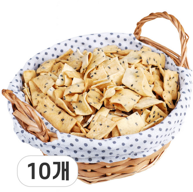 고소한 국산 우리콩 참 두부과자 이장님과자점, 50g, 10개