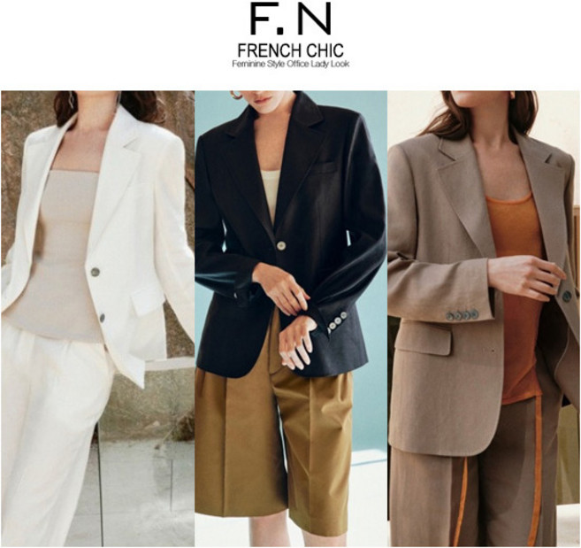 [에프엔] F.N 린넨 혼방 자켓 O252