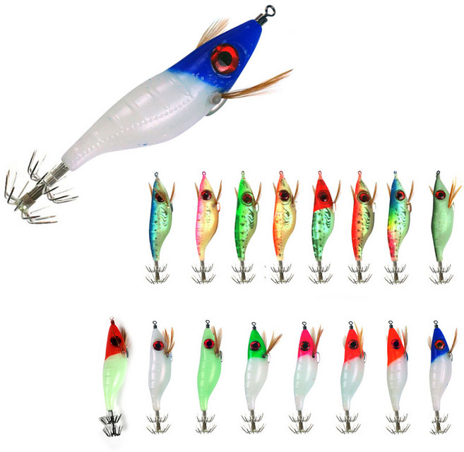 아연 왕눈이에기 쭈꾸미 갑오징어 호래기 에기, 왕눈이에기 핑크, 1개, 9g