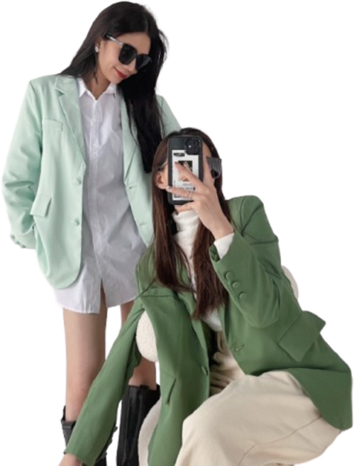 寬鬆版西裝外套 多色可選 時尚百搭 展現率性風格