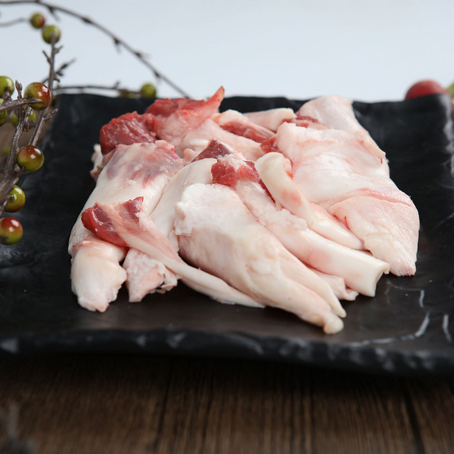 한우 스지 소힘줄 1kg 보양식 몸보신 곰탕 곰국, 1개