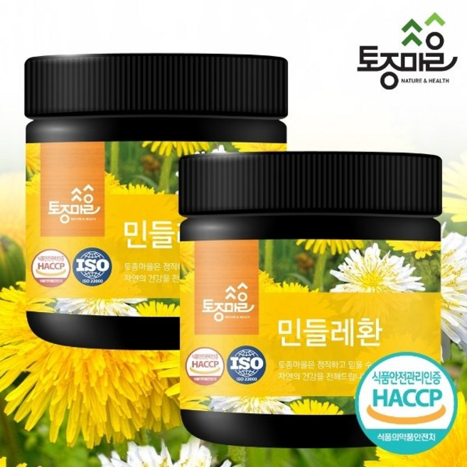 토종마을 민들레환, 2개, 300g