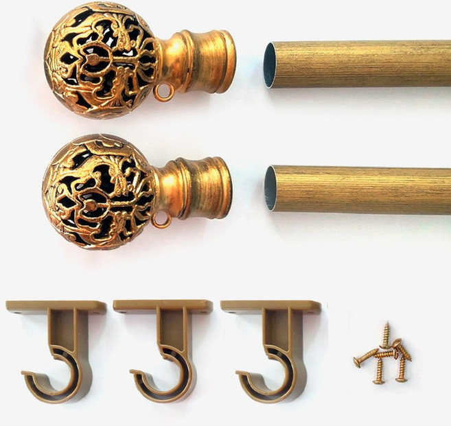 리더디자인 25파이 커튼봉 2단 240cm 3단 360cm 4단 480cm