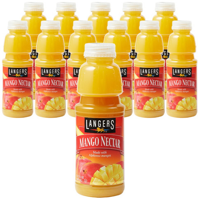 랭거스 망고, 12개, 449ml