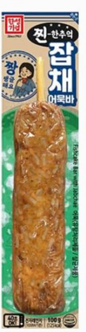 한성기업 찐한 추억 잡채 어묵바 100g, 15개