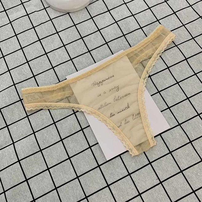 전체 투명한 끈 섹시한 유혹 뜨거운 열정 낮은 허리 얇은 메쉬 관점 팬티