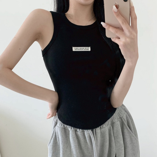 마이쏭 여성 망고나시 크롭티 국내제작 고퀼리티 MARTIN라벨크롭나시